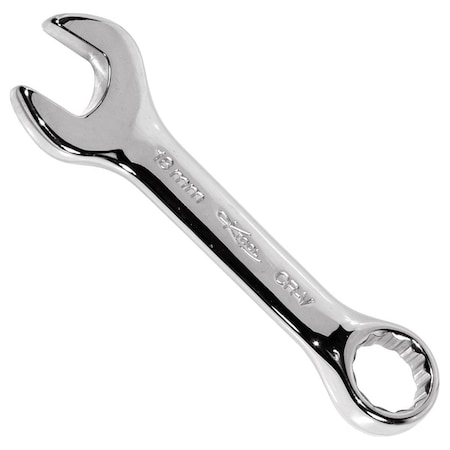 K-Tool International Hi Plsh Mtrc Shrt Combo Wrench, 12Pt, 18mm KTI-41718